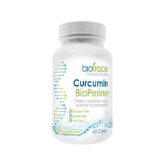 BioTrace Curcumin BioPerine 60 Caps ageing,Anti Ageing,Antioxidants brain Energy,artemis de stress spray,Blood Sugar Brain & Cognition Children's Health Detoxification Energy Minerals,Brain & Cognition,Brain and immune system support,Brain Attention,brain