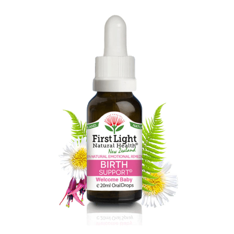 First Light Birth Support Flower Essence Oral Drops 20ml