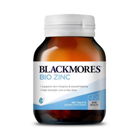 Blackmores BioZinc 168t Organic Zinc Tablets