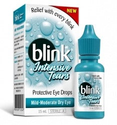 Blink Intensive Tears Eye Drops 15ml - Hydrating Relief for Dry Eyes 15ml Eye Drops,Blink Intensive Tears,Dry Eyes,Eye Care,Eye Drops,Hydrating Relief,Moisture for Eyes,optimized,Soothing Eye Drops