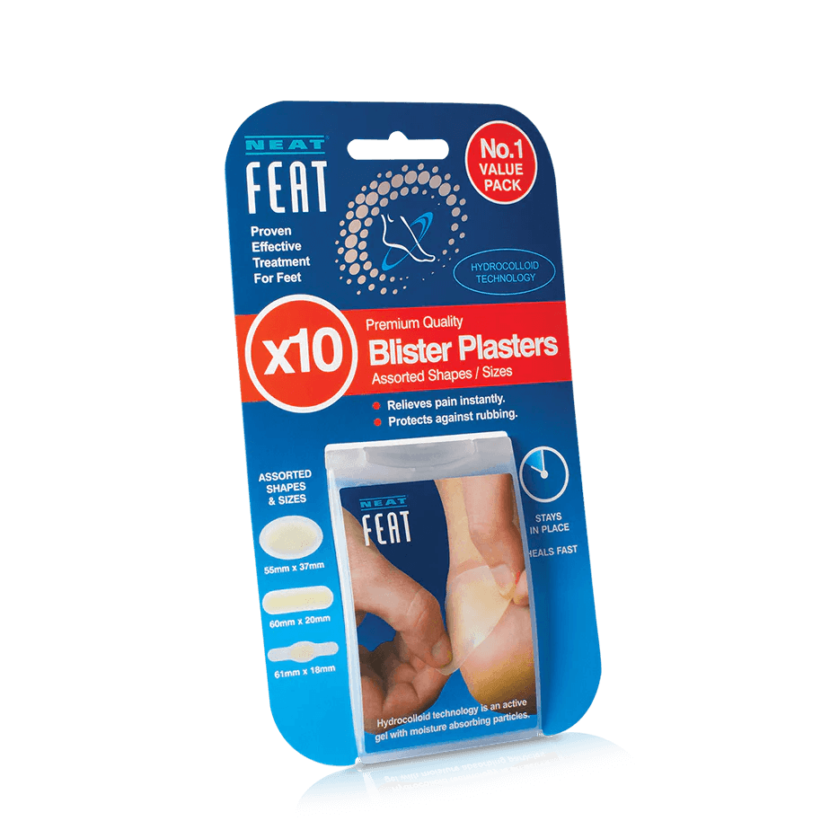 Neat Feat Blister plasters hydrocolloid technology 10 - DominionRoadPharmacy