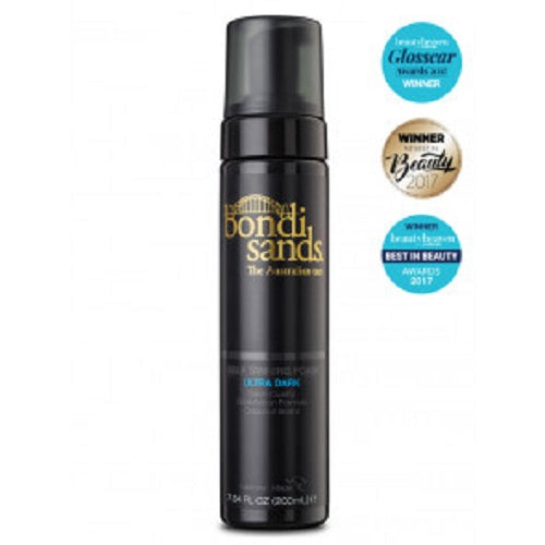 Bondi Sands Ultra Dark Tanning Foam 200ml - Self Tanning Foam Bondi Sands,Dark Tan,Fake Tan,Gradual Tan,optimized,Self Tanner,Self Tanning Foam,Tan Without Sun,Ultra Dark Tanning Foam