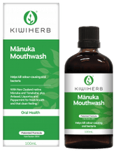 Kiwiherb Manuka Mouthwash 100ml