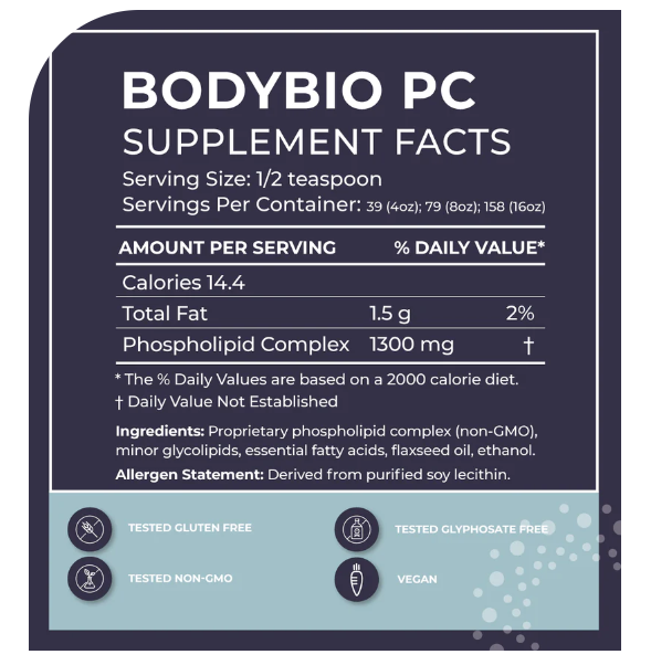 BodyBio PC (Phosphatidylcholine)