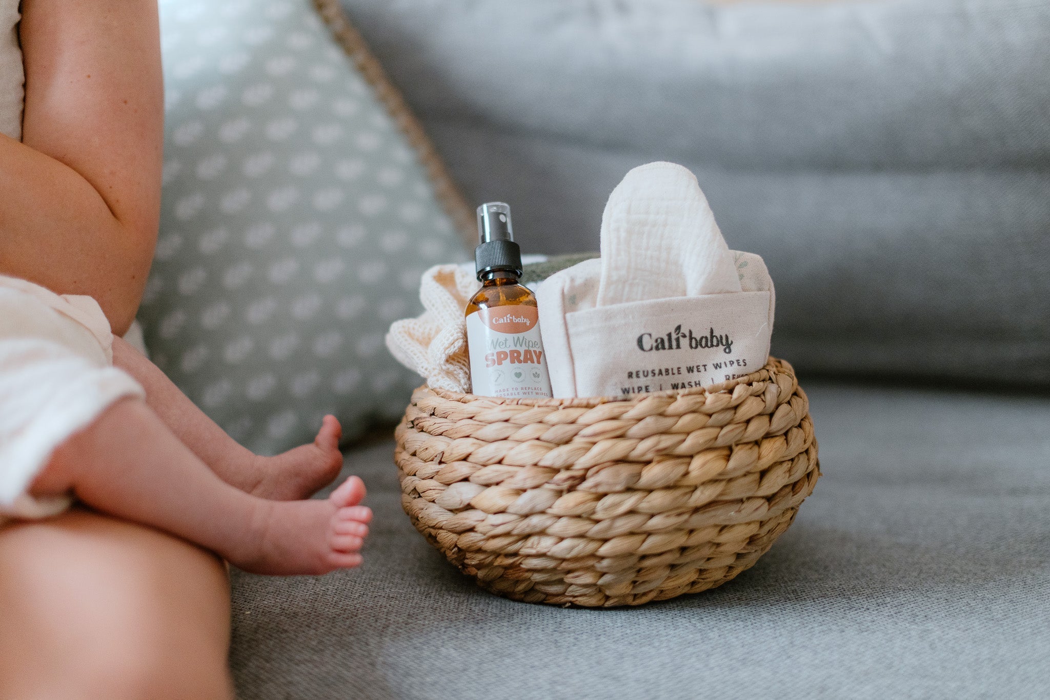 CaliBaby Wet Wipe Spray 100ml image 3