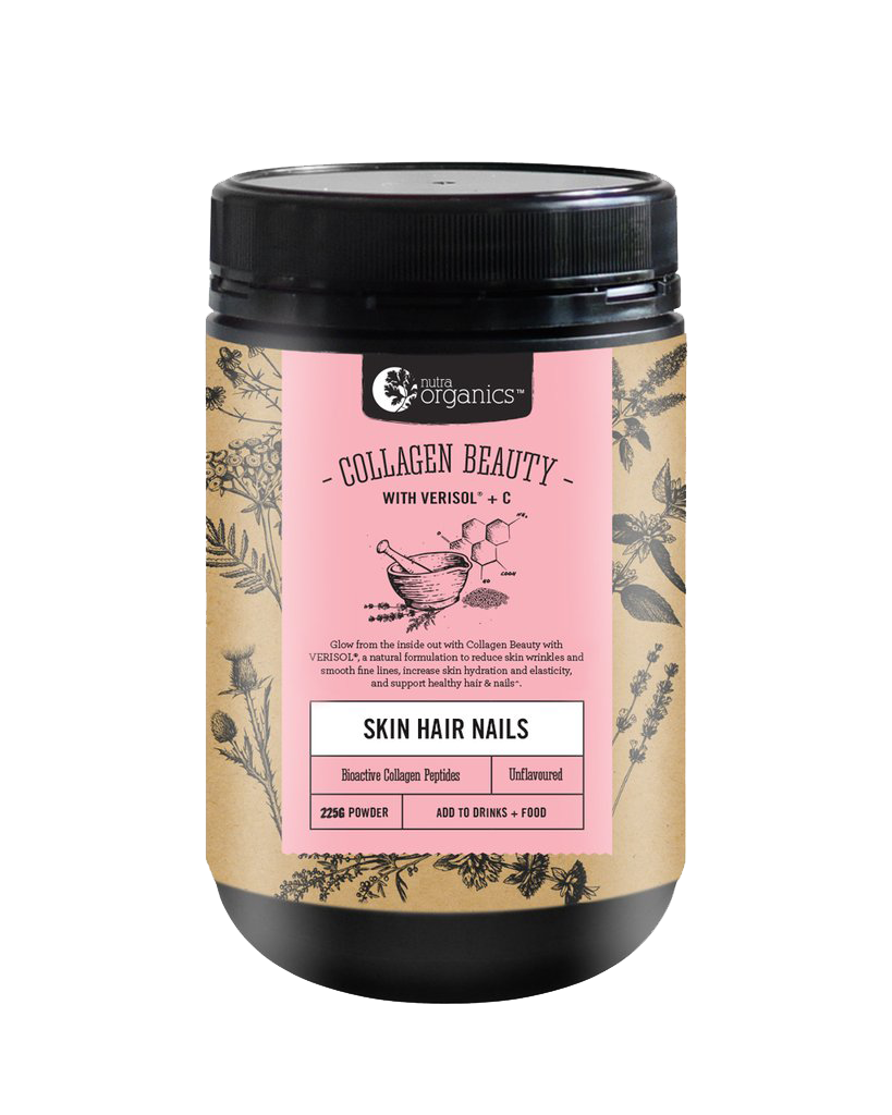 Nutra Organics Collagen Beauty Supplement for Skin, Hair, and Nails 225gm beauty supplement,collagen supplement,Nutra Organics,optimized,skin hair nails