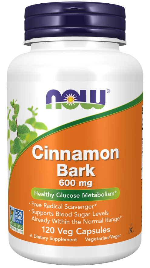 now Cinnamon Bark 600 mg 120 Veg Capsules Cinnamon,issues,Now,Now Products,Now suppl,Now supplements
