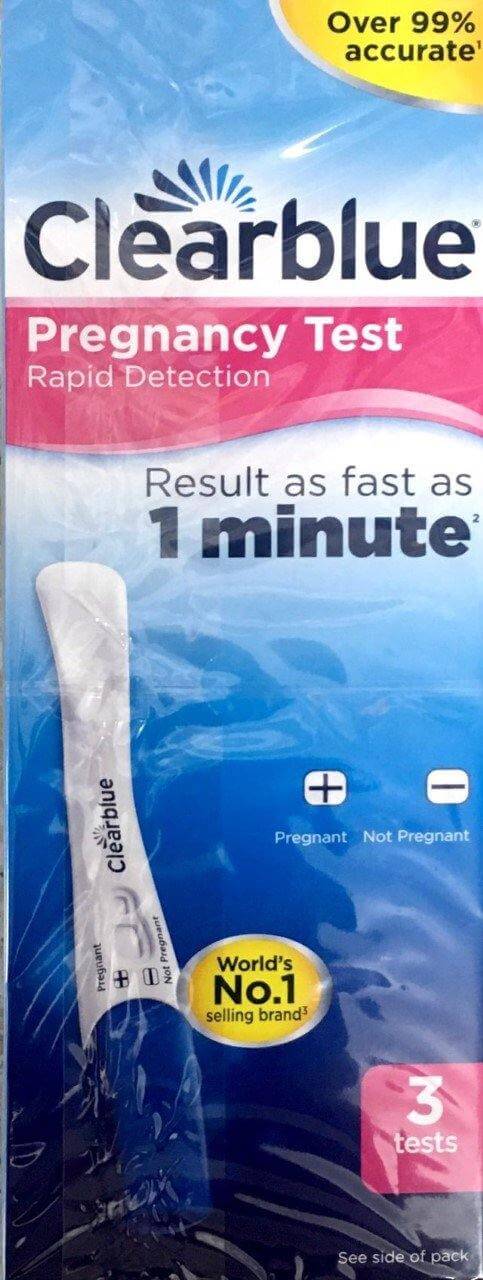 Clearblue Pregnancy Test 3 Tests clearblue,clearblue pregnancy,issues,pregnancy,pregnancy test