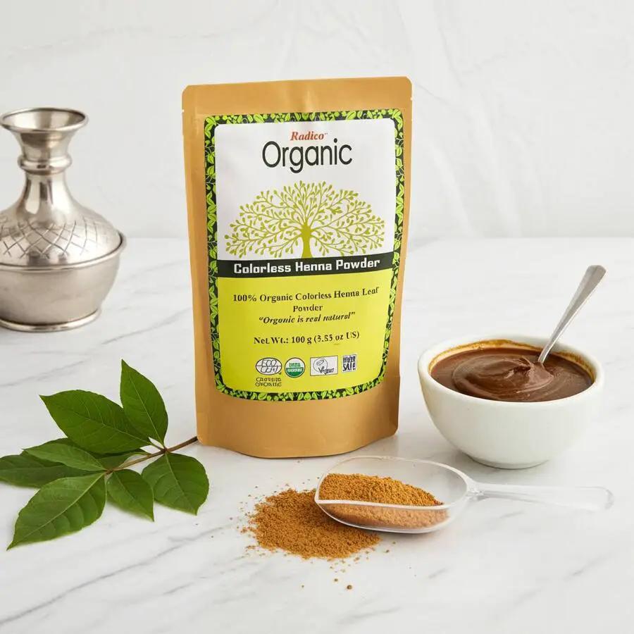 Radico Colour Me Organic Pure Natural Plant 100 Percent Organic Non-Toxic Hair Dye 100g