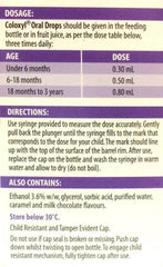 Coloxyl Oral Drops 30ml Qty restriction (2) applies constipation,constipation for infants,issues,laxative for infants