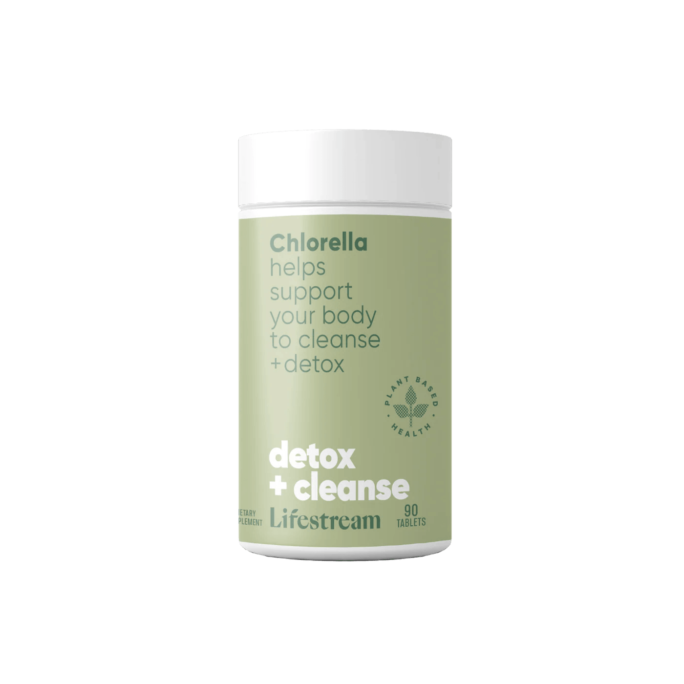 Lifestream Chlorella detox + cleanse 500mg 90 Tablets