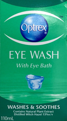 Optrex Eye Wash With Eye Bath