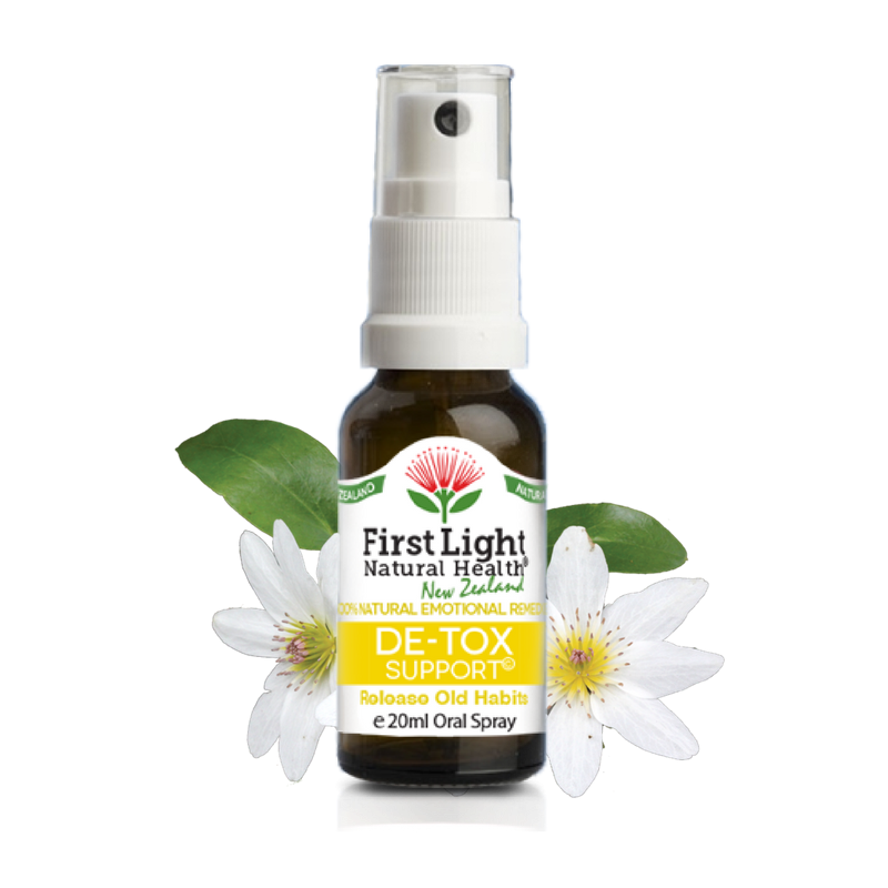 First Light De-Tox Support Flower Essence Oral Spray 20ml