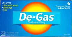 De Gas Capsules 48 bloated,de gas,gas,issues