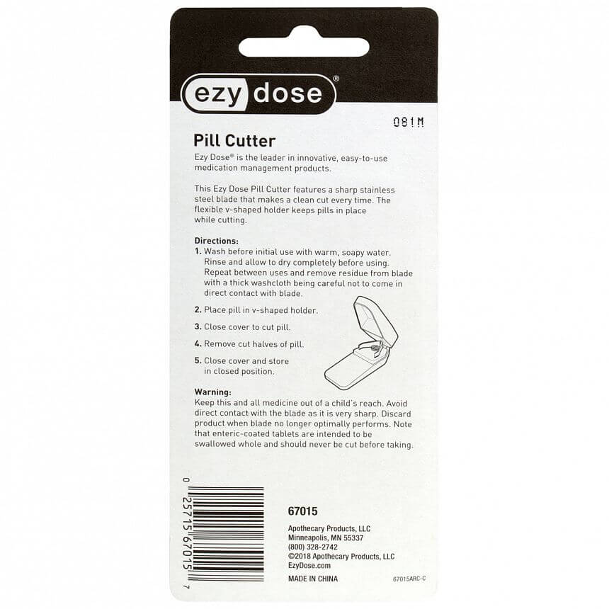 Ezy Dose Original Tablet Cutter