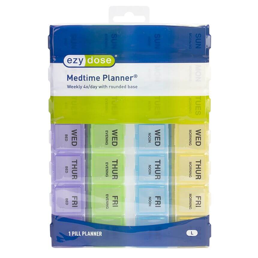 Ezy Dose Weekly 4-Times-A-Day Medtime Plan