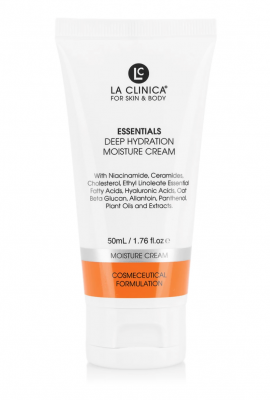 La Clinica Essentials Deep Hydration Moisture Cream deliciously moist hydrating cream,hydrated and dewy,Hydration Moisture Cream,instantly leave skin feeling soft,issues,La Clinica Essentials Deep Hydration Moisture Cream,moisture cream,skin recovery
