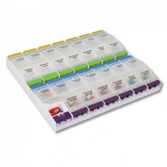 Ezy Dose Push Button Pill Remind 7 day XL Medtime