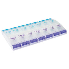 Ezy Dose Push Button Pill Reminder 7 day XL AM/PM