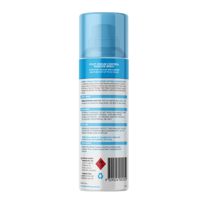 Dermal Therapy Foot Odour Control Pwd Spray 210ml