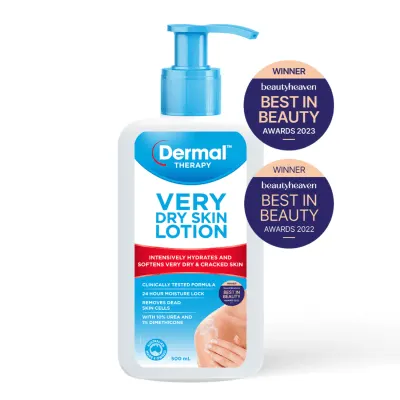 Dermal Therapy | Very Dry Skin Lotion | 500ml | Lotion | Intensively hydrates and softens very dry and cracked skin
