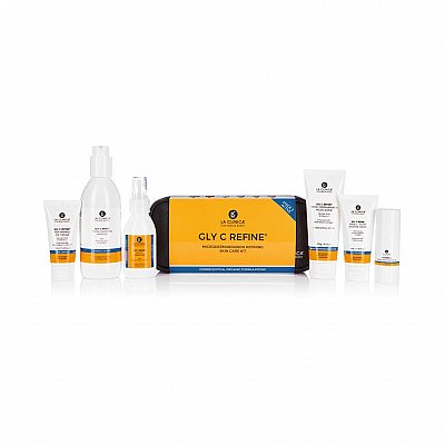 La Clinica Resurfacing Microdermabrasion Kit clarify the complexion,glycolic products,issues,La Clinica Resurfacing Microdermabrasion Kit,Microdermabrasion,refine skin texture,Resurfacing Microdermabrasion Kit