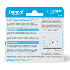 Dermal Therapy Lip Balm Berry 10g