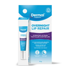 Dermal Therapy Overnight Lip Repair Hydrating Lip Mask for Fuller, Softer Lips Lip Treatment