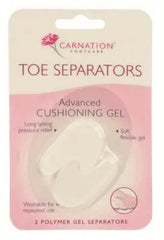 Carnation Toe Separators 2pk Carnation Toe Separators 2pk,issues