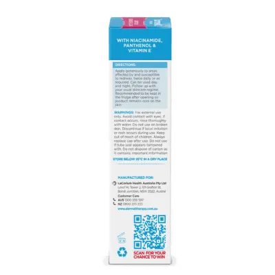 Dermal Therapy Redness Relief Cream Soothes Facial Redness with Vitamin E and Niacinamide 50 g Cream