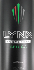 Lynx Body spray AFRICA 100g/155ml issues