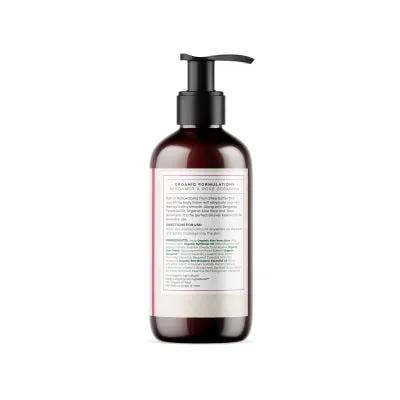 Organic Formulations OF Bergamot and Rose Geranium Body Lotion 250ml Nourishing Daily Hydration