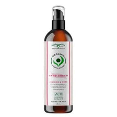 Organic Formulations Jasmine & Rose Hand Cream Hydrates Skin Nourishes Daily 125ml