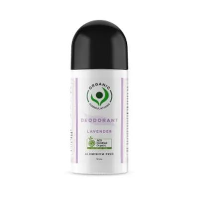 Organic Formulations Lavender Fields Deodorant Aluminium-Free Natural Botanical Formula 70ml