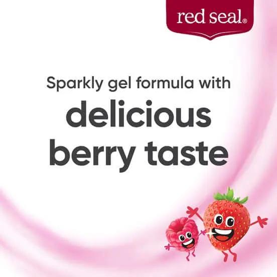 Red Seal Kids Toothpaste with fluoride [Berry Bubble Flavor] 70g Ecostore Toothpaste,Fluoride,gentle toothpaste,Kids Oral Care,Kids Toothpaste,Red Seal,Red Seal Kids,Red Seal Kids Toothpaste,Red Seal Kids Toothpaste with fluoride,teeth,Teeth & Muscles,tee