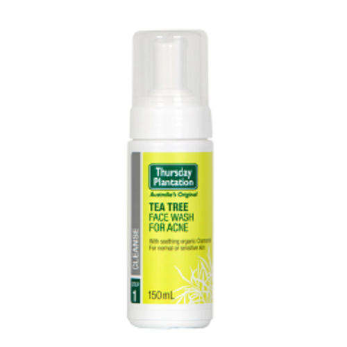 Thursday Plantation Face Wash for Acne 150ml issues,tea tree face wash,ThursdayPlantation Face Wash for Acne 150ml