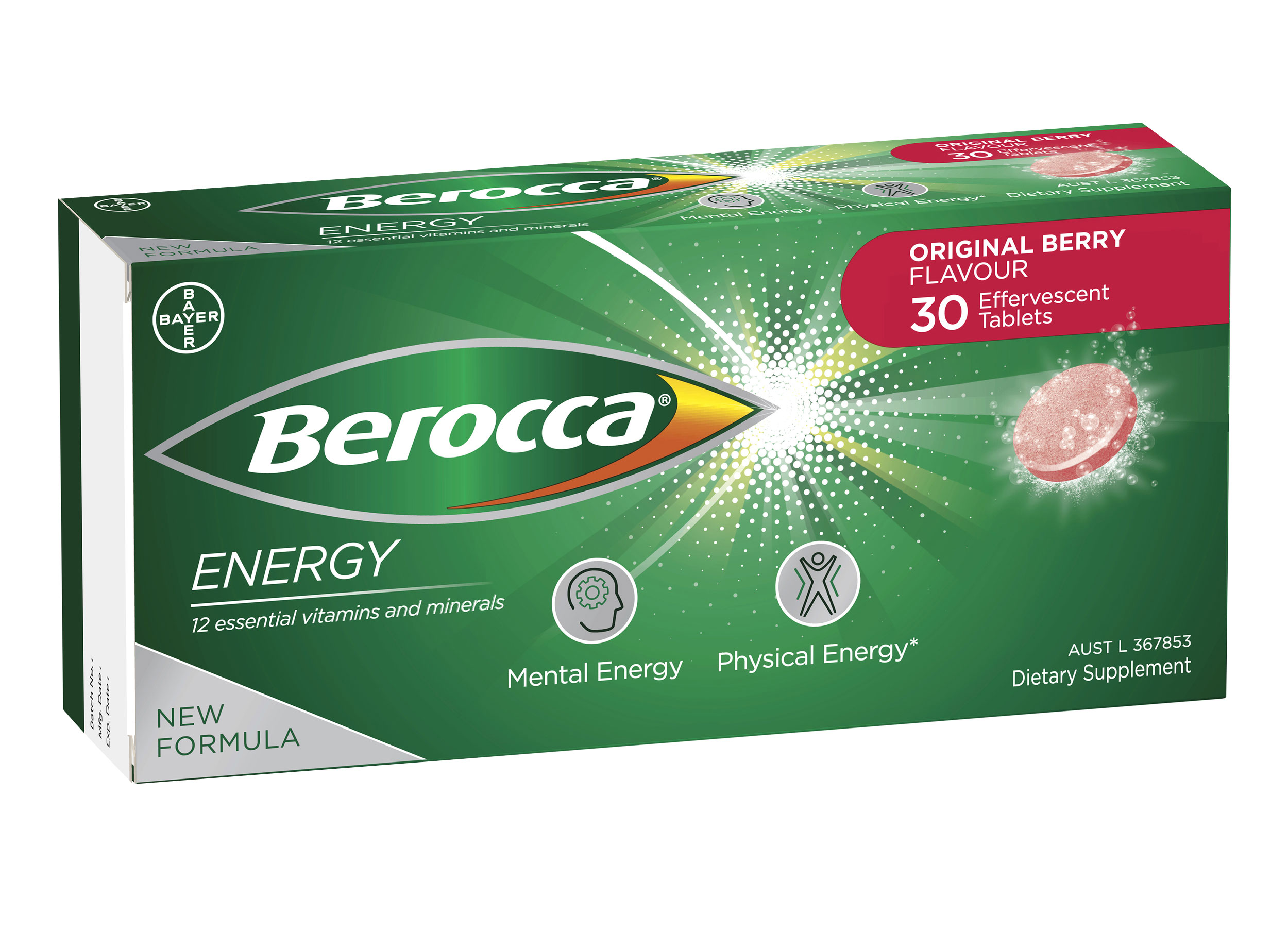 Berocca Original Berry Effervescent Tablet Berocca,issues