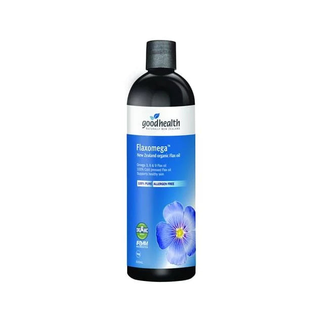 Good Health Flaxomega Oil Organic 500 ml