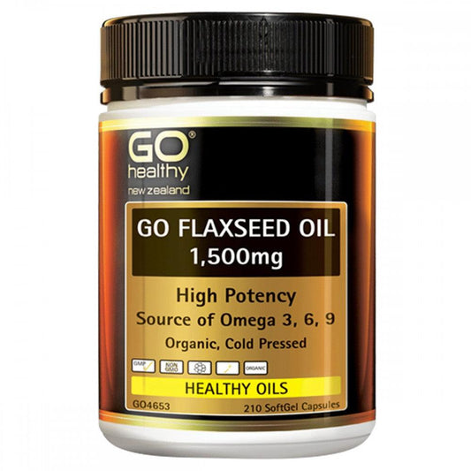 go healthy flaxseed oil