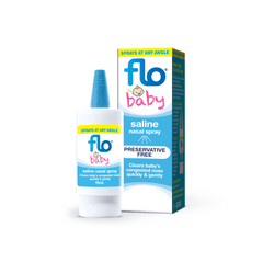 FLO Baby Saline Nasal Spray 15ml - DominionRoadPharmacy