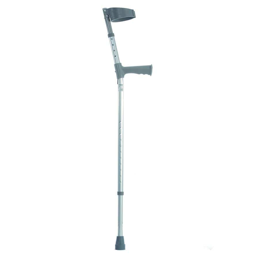 Forearm Crutches - Lightweight, Durable, Dual Adjustable Sections - image 3