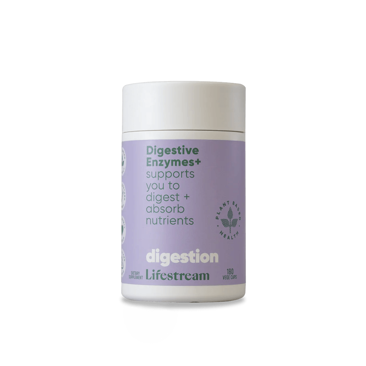 Lifestream Digestive Enzymes+ Vege capsules