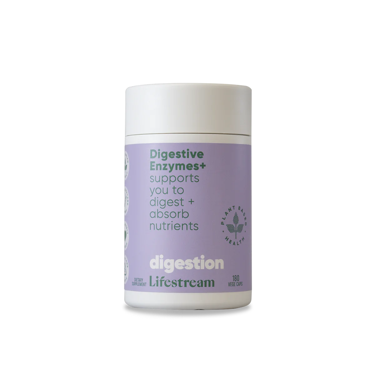 Lifestream Digestive Enzymes+ Vege capsules bloating,indigestion,issues,lifestream digestive enzymes,wind