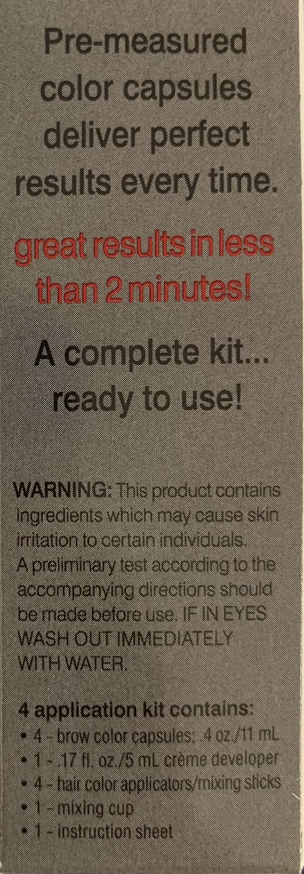 Godefroy Instant Eye Brow Tint Kit 6 Weeks Light Brown eyebrow,godefroy,Godefroy Instant Eye Brow Tint Kit 6 Weeks Light Brown,issues,tint