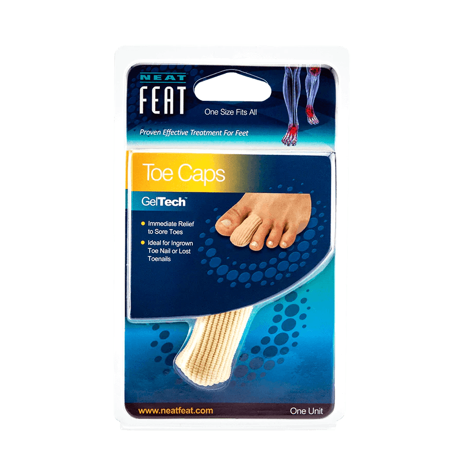 Neat Feat Gel-Lined Toe Caps - DominionRoadPharmacy