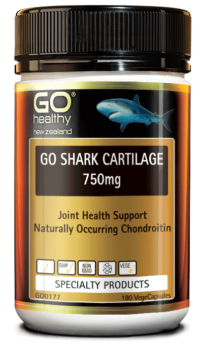 Go Healthy Go Shark Cartilage 750mg 180 Capsules go healthy,issues,joint health support,shark,shark cartilage,specialty products