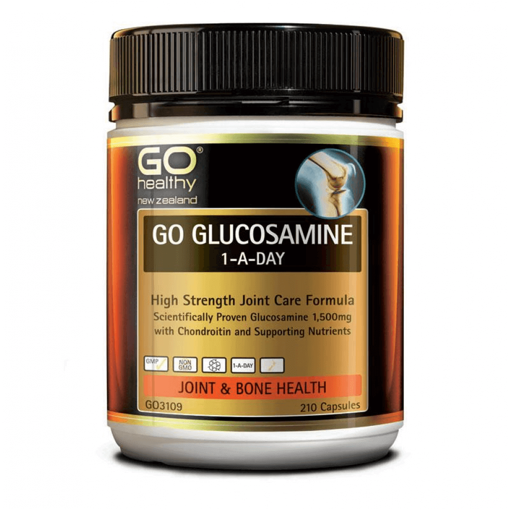 Go Healthy Glucosamine 1-A-Day capsules 2906,clinicians,glucosamine,go,go healthy,Go Healthy Glucosamine 1-A-Day,gohealthy,issues,joint care,jointcare,nutralife,sanderson,swisse