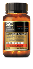 Go Healthy Go Probiotic 40 Billion 60 Veg Caps