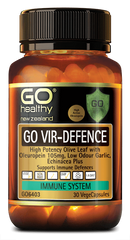 Go Healthy Go Vir-Defence Capsules - High Potency Olive Leaf & Immune Support for Winter Health