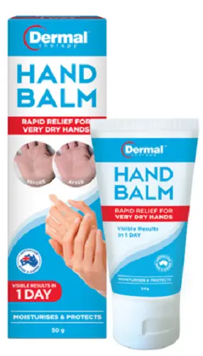 Dermal Therapy Hand Balm for Dry Skin - 50g Intensive Moisturizing Relief Dermal Therapy Hand Balm,Dry Skin Relief,Intensive Moisturizing Balm,optimized,Skin Hydration Cream